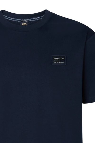 PETROL INDUSTRIES ανδρικό κοντομάνικο t-shirt - M-1050-TSR6055178 Μπλε - Image 4