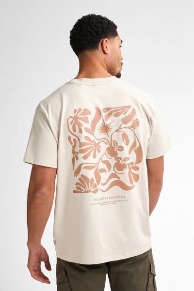 PETROL INDUSTRIES ανδρικό κοντομάνικο t-shirt - M-1050-TSR6210112 Εκρού - Image 7