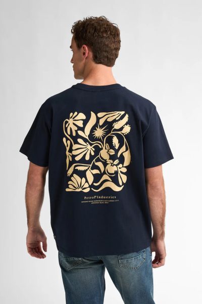 PETROL INDUSTRIES ανδρικό κοντομάνικο t-shirt - M-1050-TSR6215178 Μπλε - Image 7