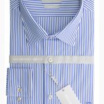 MICHAEL KORS μακρυμάνικο ανδρικό πουκάμισο performance stretch- MK0DS01532400 Μπλε