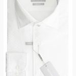 MICHAEL KORS μακρυμάνικο ανδρικό πουκάμισο - MK0DS01546100 Άσπρο