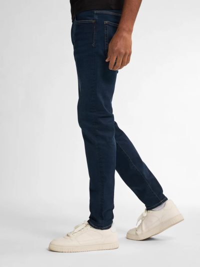 PETROL INDUSTRIES ανδρικό ελαστικό παντελόνι jean - SEAHAM CLASSIC 5855 Μπλε - Image 7