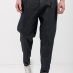 VITTORIO ανδρικό παντελόνι jean - 500-2425-ROSSETO BLACK