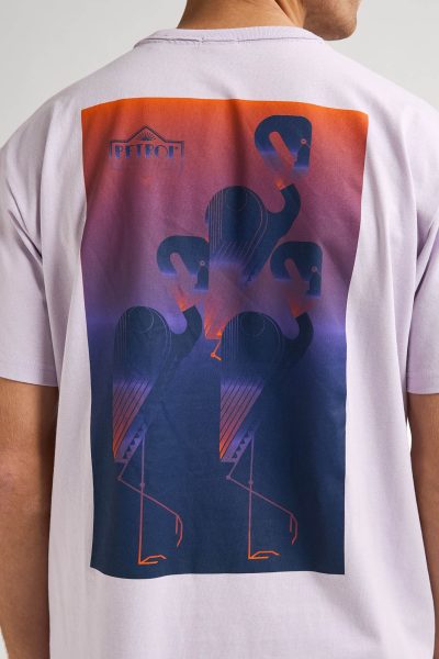 PETROL INDUSTRIES ανδρικό κοντομάνικο t-shirt - M-1050-TSR648-4111 Λιλά - Image 5