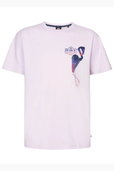 PETROL INDUSTRIES ανδρικό κοντομάνικο t-shirt - M-1050-TSR648-4111 Λιλά - Image 4
