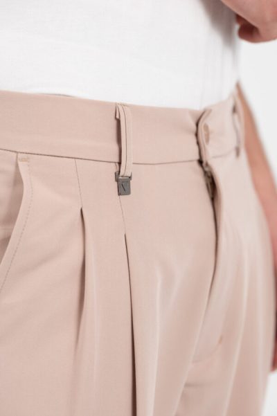 VITTORIO υφασμάτινο παντελόνι -500-25-ALBERTO L.BEIGE - Image 7