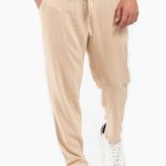 VITTORIO λινό ανδρικό παντελόνι - 500-24-SPIAGGIA-BEIGE