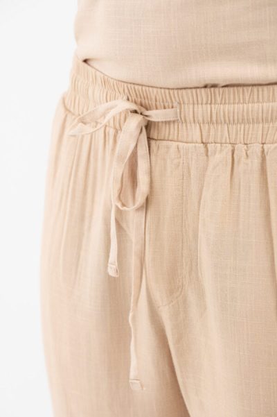 VITTORIO λινό ανδρικό παντελόνι - 500-24-SPIAGGIA-BEIGE - Image 8