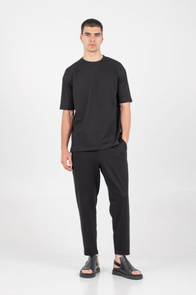 VITTORIO ανδρικό κοντομανικο tshirt - 200-25-BARENO BLACK - Image 6