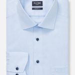 OLYMP LUXOR COMFORT FIT Big Size Non Iron πουκάμισο - 10808411 ΣΙΕΛ