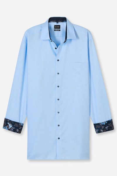 OLYMP LUXOR COMFORT FIT Big Size Non Iron πουκάμισο - 14008411 ΣΙΕΛ - Image 2