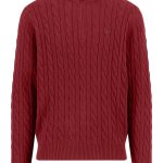 FYNCH HATTON ανδρικό πλεκτό - 1509 207 367 GARNET RED