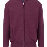 FYNCH HATTON ανδρική πλεκτή ζακέτα - 1514 212 368 DEER MERLOT