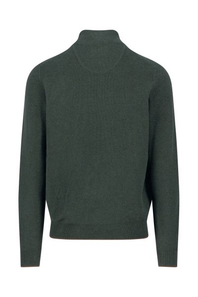FYNCH HATTON ανδρικό πλεκτό - 1514 219 737 DARK GREEN - Image 7