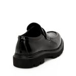 FENOMILANO Ανδρικά Δερμάτινα Spazzolato Loafers Total Black - 2424 T. Black - Image 7