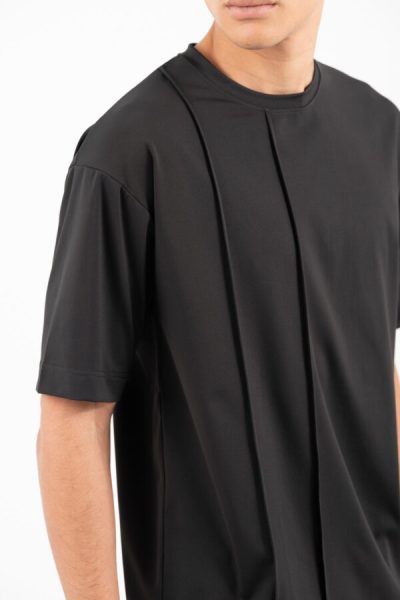 VITTORIO ανδρικό κοντομάνικο tshirt - 200-2526-101 ΜΑΥΡΟ - Image 6
