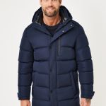 RED POINT ανδρικό χειμερινό μπουφάν - 74328 7679 000 0800 NAVY