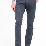 VITTORIO βαμβακερό chino παντελόνι - 500-2526-COMO ΜΠΛΕ