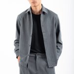 VITTORIO ανδρικό overshirt - 300-2526-BAREZZI ΓΚΡΙ