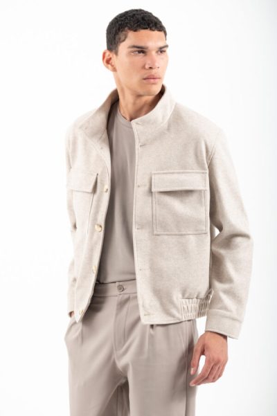 Μπουφάν Vittorio 600-2526-MAZZANO BEIGE - Image 6
