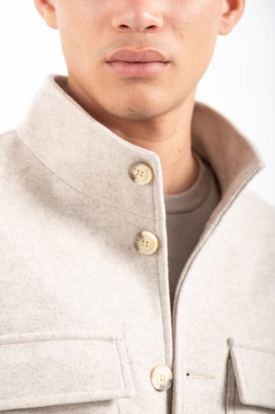 Μπουφάν Vittorio 600-2526-MAZZANO BEIGE - Image 7