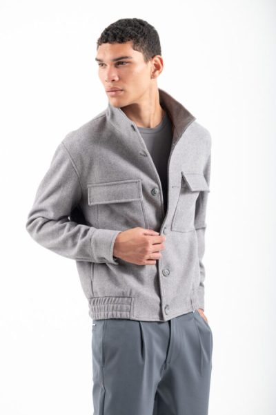Μπουφάν Vittorio 600-2526-MAZZANO GREY - Image 6