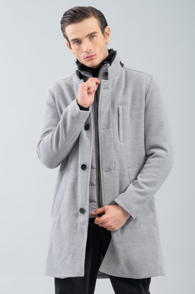 Παλτό Vittorio 400-2324-BOLSANO Grey - Image 6