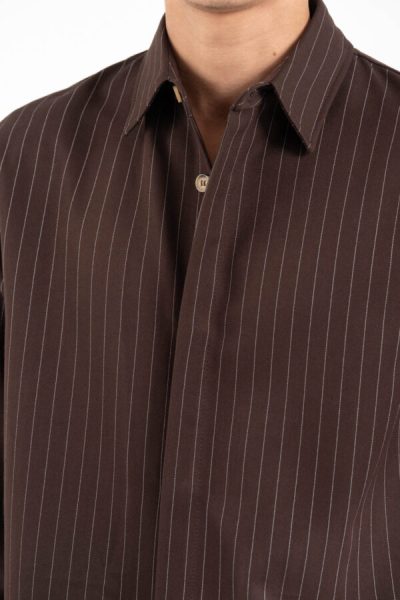 VITTORIO ανδρικό overshirt - 300-2526-FERANO / BROWN - Image 7
