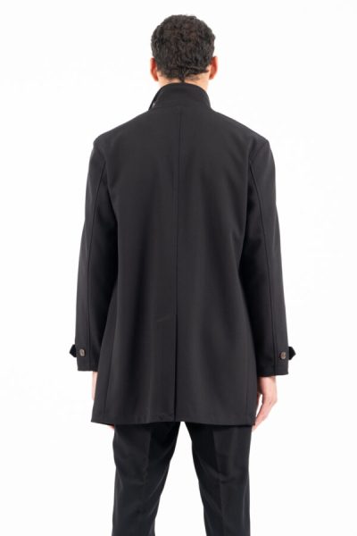 VITTORIO Παλτό 400-2526-NOVARA BLACK - Image 6