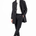 VITTORIO Παλτό 400-2526-NOVARA BLACK