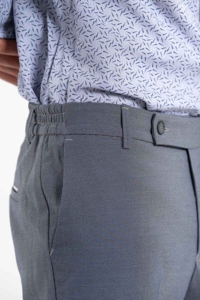 VITTORIO υφασμάτινο παντελόνι - 500-25-DIVERSO GREY - Image 6