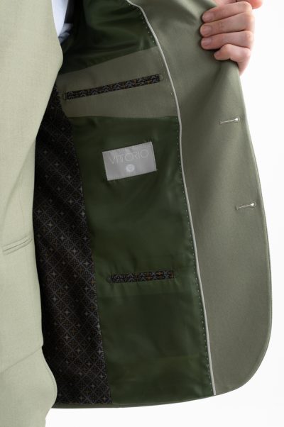 VITTORIO ανδρικό κουστούμι - 100-26-RIBERIO Green - Image 16
