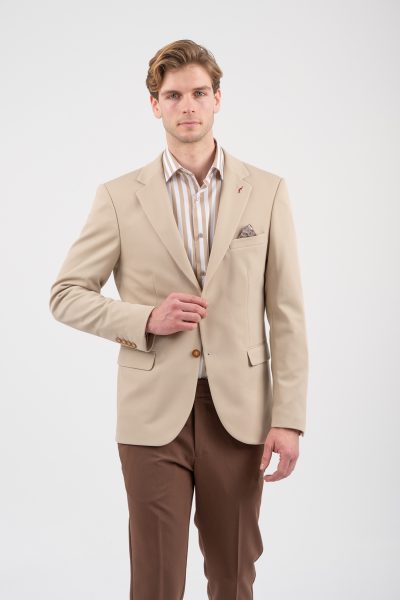 VITTORIO ανδρικό σακάκι - 900-26-SUNSET Beige - Image 3