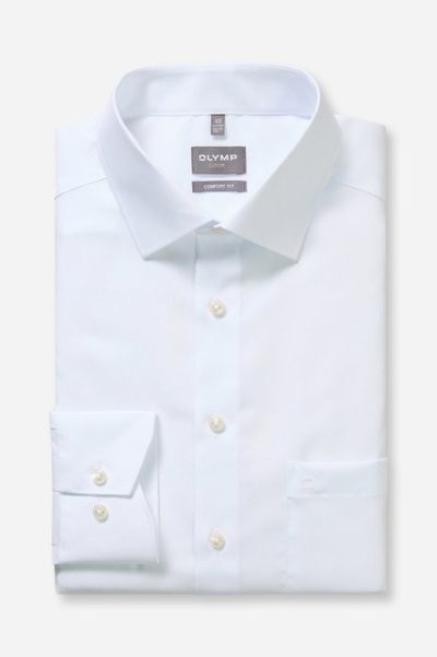 OLYMP LUXOR COMFORT FIT Big Size Non Iron πουκάμισο - 02546400 Άσπρο