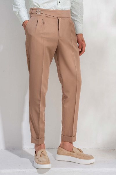 Ανδρικό υφασμάτινο Παντελόνι Vittorio / 500-2526- MEZZANO CINNAMON