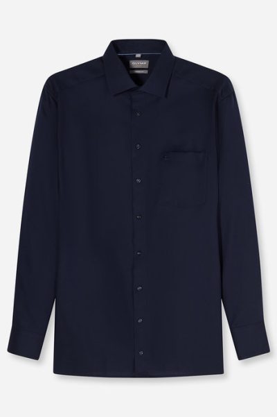 OLYMP LUXOR COMFORT FIT Big Size Non Iron πουκάμισο - 10461418 Μπλε - Image 2