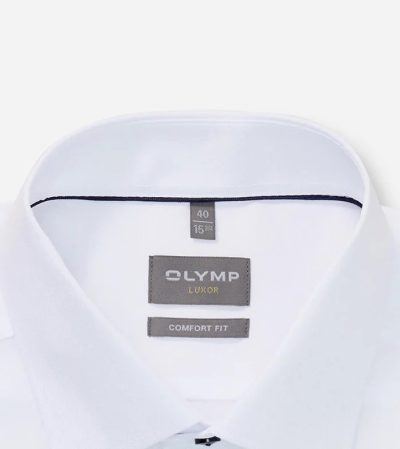 OLYMP LUXOR COMFORT FIT Big Size Non Iron πουκάμισο - 10808400 Άσπρο - Image 6
