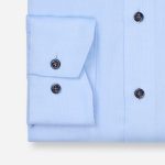 OLYMP LUXOR COMFORT FIT Big Size Non Iron πουκάμισο - 14021411 Σιέλ - Image 6