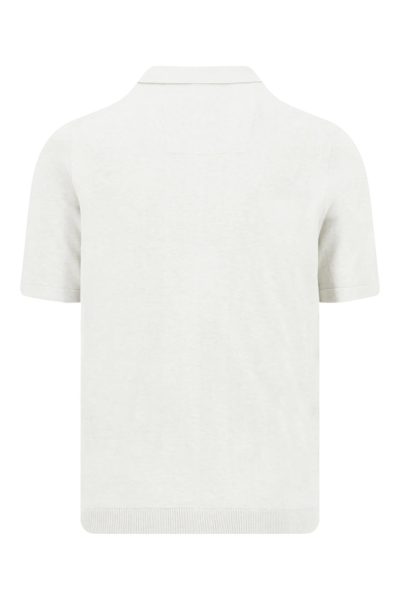 FYNCH HATTON ανδρικό polo κοντό μανίκι -1602-320-824 New Offwhite - Image 6