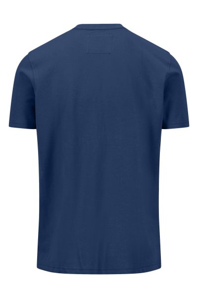 FYNCH HATTON ανδρικό tshirt κοντό μανίκι  - 1603-1707-672  Μπλε - Image 2