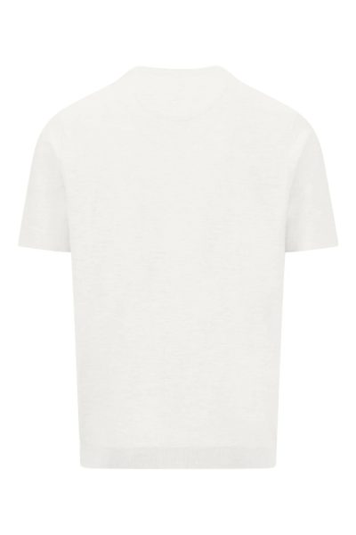 FYNCH HATTON ανδρικό t'shirt κοντό μανίκι -1603-701-824 New Off White - Image 2
