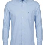 FYNCH HATTON ανδρικό πουκάμισο -1613-8400-654 Harbor Blue