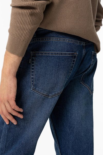 TIFFOSI ανδρικό παντελόνι jean - LEO 10053506-E10 ΜΠΛΕ - Image 6
