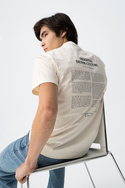 TIFFOSI ανδρικό κοντομάνικο t-shirt - 10064335-101 Μπεζ