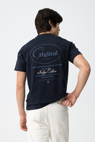 TIFFOSI ανδρικό κοντομάνικο t-shirt - 10064335-788 Μπλε
