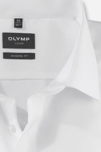 OLYMP LUXOR ανδρικό πουκάμισο - 63506400 Άσπρο - Image 2