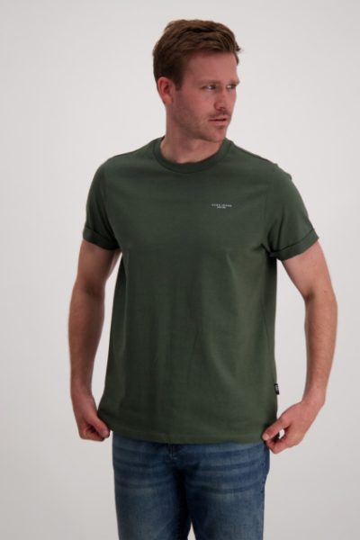 CARSJEANS ανδρικό κοντομάνικο t-shirt - 6443719 Χακί