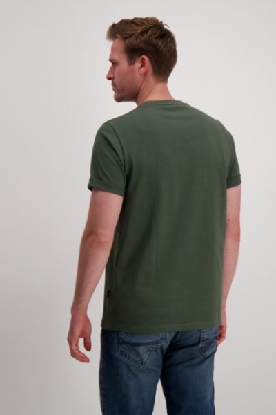CARSJEANS ανδρικό κοντομάνικο t-shirt - 6443719 Χακί - Image 2