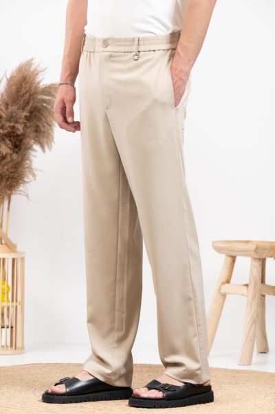 Παντελόνι Straight Fit Vittorio 500-24-Piro Beige - Image 2