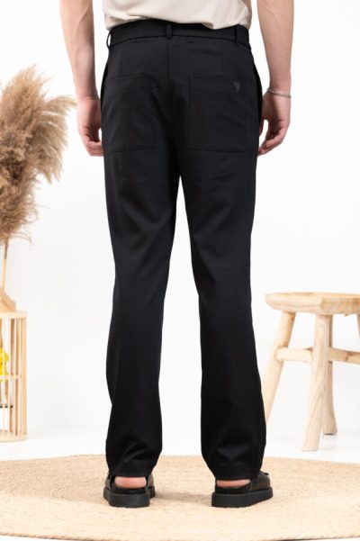 Παντελόνι Straight Fit Vittorio 500-24-Piro Black - Image 6